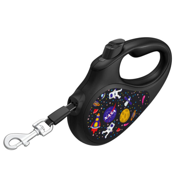 Повідець-рулетка для собак WAUDOG R-leash малюнок "NASA" - Image 6