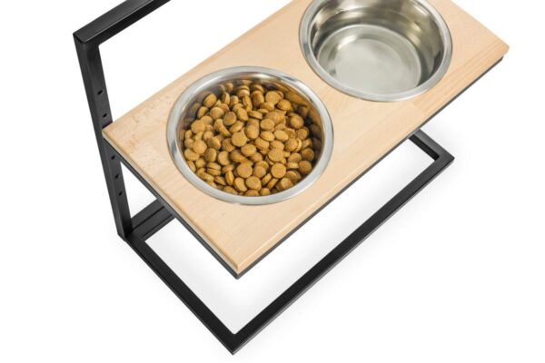 Миски на підставці для великих собак Dinner Wood (2 миски) - Image 25