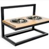 Миски на підставці для великих собак Dinner Wood (2 миски) - Image 26
