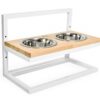Миски на підставці для великих собак Dinner Wood (2 миски)