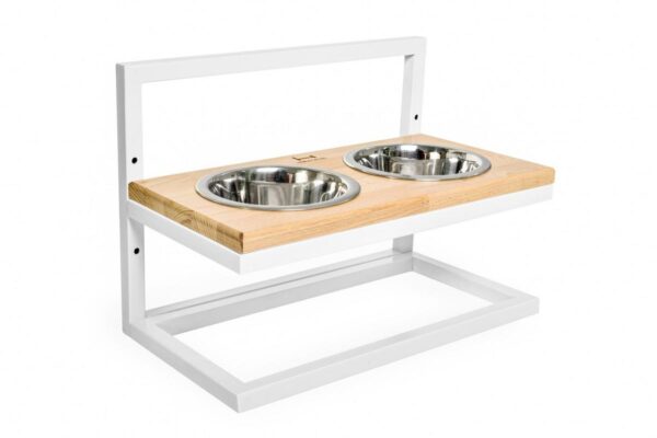 Миски на підставці для великих собак Dinner Wood (2 миски)