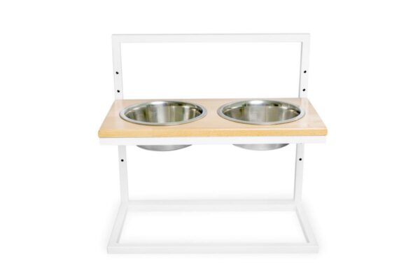 Миски на підставці для великих собак Dinner Wood (2 миски) - Image 10