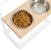 Миски на підставці для великих собак Dinner Wood (2 миски) - Image 11