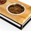Три миски на підставці для котів Lunch Bar Wood ДЛЯ КОТИКІВ - Image 41