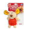 Іграшка для собак Собачка з пищалкою GiGwi Plush, текстиль, пластик, 13 см - Image 2