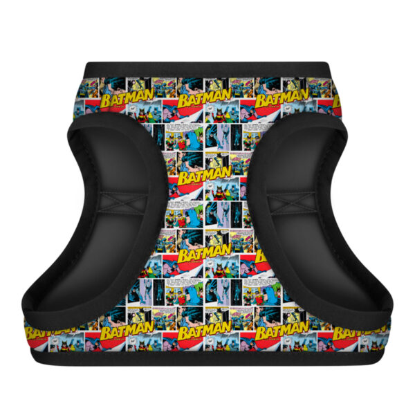 Шлея для собак м'яка WAUDOG Clothes з QR паспортом малюнок "Бетмен комікс" - Image 10