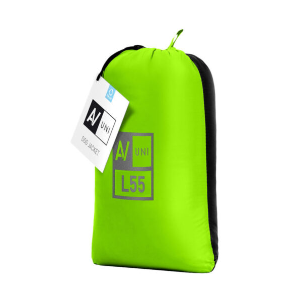 Куртка двостороння  AiryVest UNI, салатово-чорний - Image 2