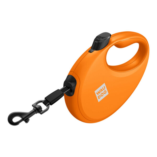 Повідець-рулетка для собак WAUDOG R-leash з контейнером для пакетів світловідбивна стрічка - Image 28