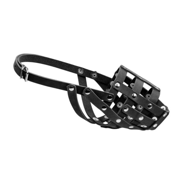 Намордник м'який "CoLLaR" №2. доберман, вівчарка сука, далматин чорний