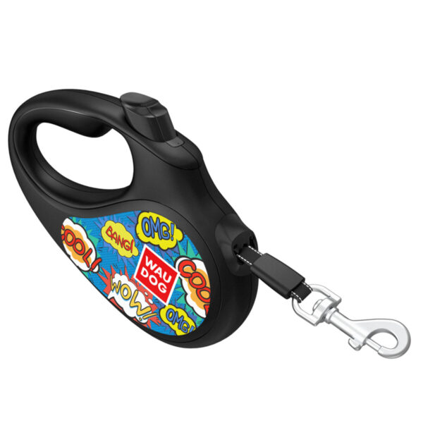 Повідець-рулетка для собак WAUDOG R-leash малюнок "ВАУ" - Image 13