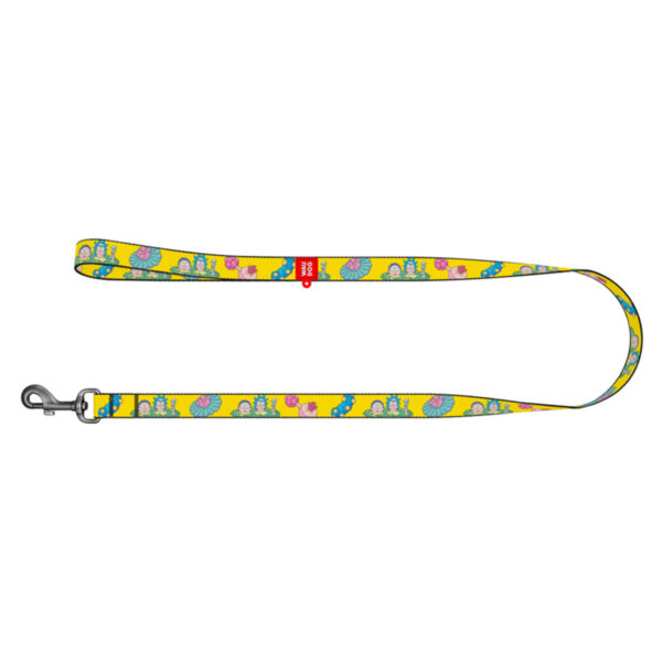 Повідець для собак нейлоновий WAUDOG Nylon малюнок "Рік та Морті 1" - Image 2