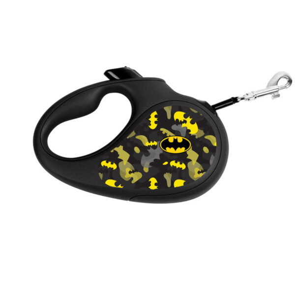 Повідець-рулетка для собак WAUDOG R-leash малюнок "Бетмен Візерунок"