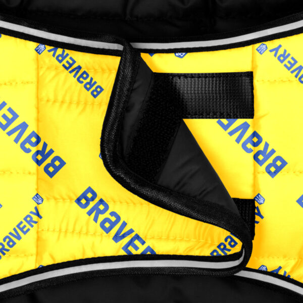 Куртка-накидка для собак WAUDOG Clothes малюнок "Сміливість" - Image 4