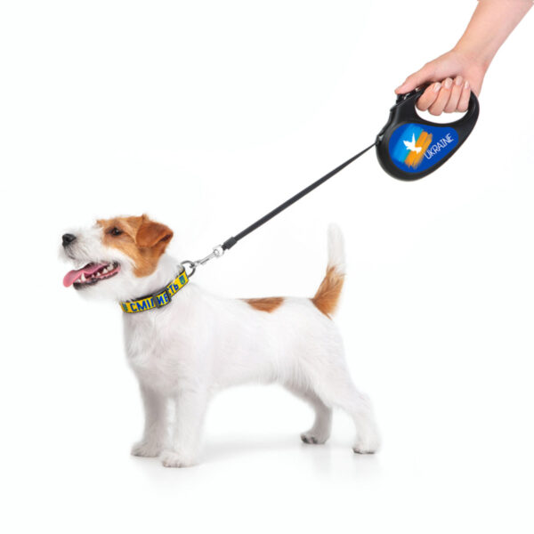 Повідець-рулетка для собак WAUDOG R-leash малюнок "Прапор" - Image 14