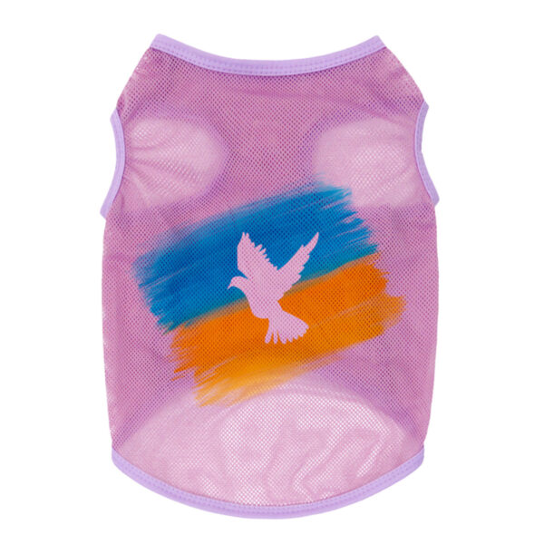 Майка для собак WAUDOG Clothes малюнок "Прапор" сітка - Image 6