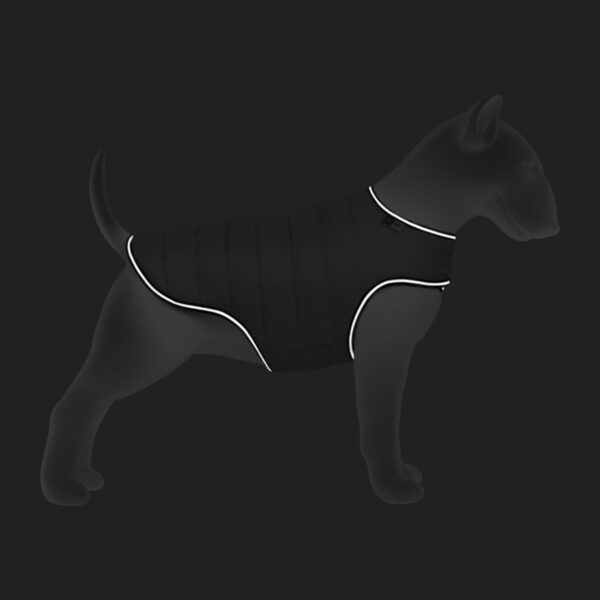 Куртка-накидка для собак AiryVest, чорний - Image 5