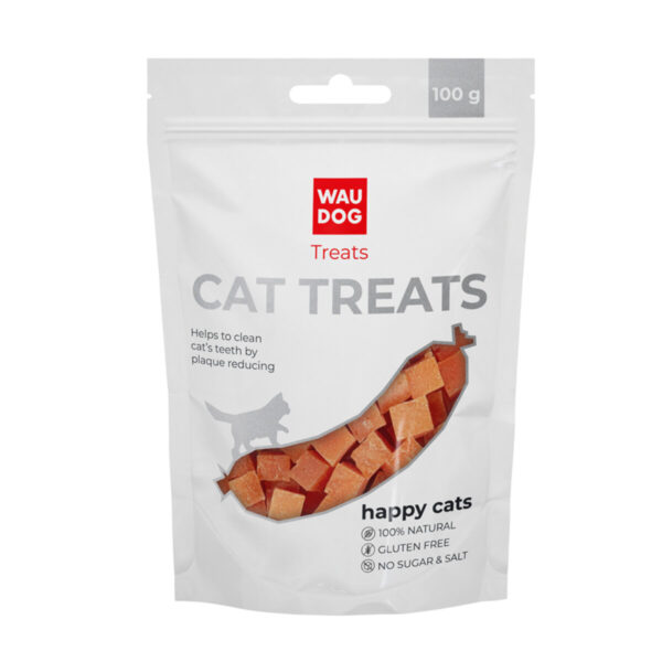 Ласощі для котів WAUDOG Treats "Курячі кубики, 0.8x0.8см", 100 г - Image 2