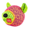 Іграшка для собак WAUDOG Fun "Ведмідь", Ш 12 см, Д 11 см, рожевий - Image 2