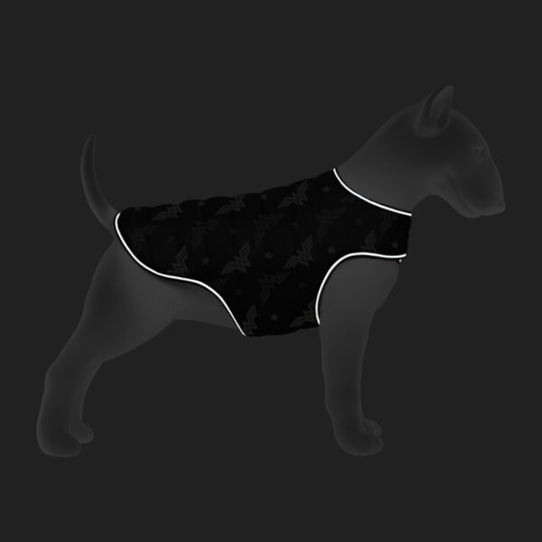 Курточка-накидка для собак WAUDOG Clothes малюнок "Диво-жінка фіолет" - Image 21