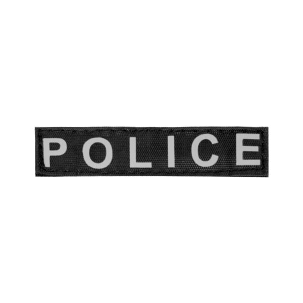 Змінний надпис "Dog Extreme" "POLICE" великий для шлеї "POLICE"