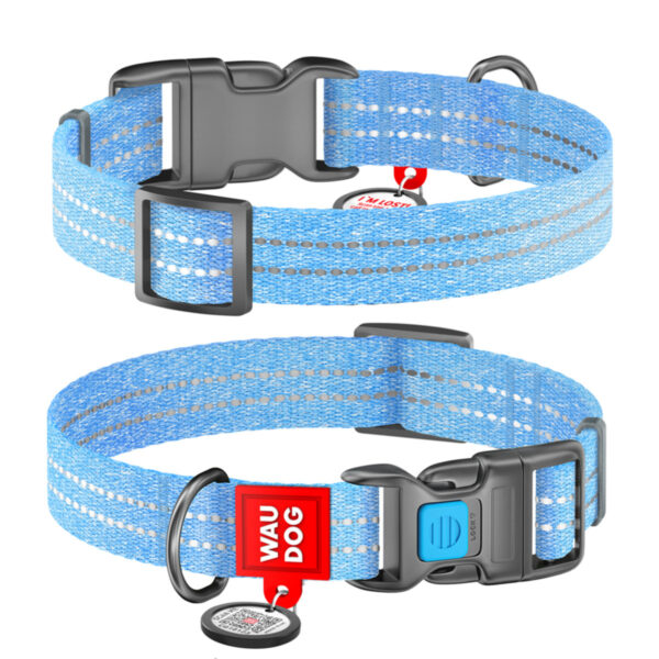 Нашийник WAUDOG Re-cotton з QR паспортом - Image 2
