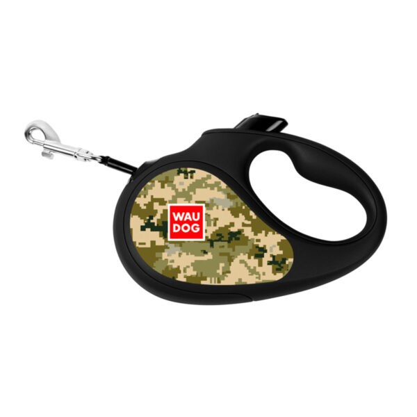 Повідець-рулетка для собак WAUDOG R-leash малюнок "Мілітарі" - Image 15