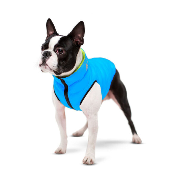 Курточка для собак AiryVest двостороння, салатово-блакитний - Image 44