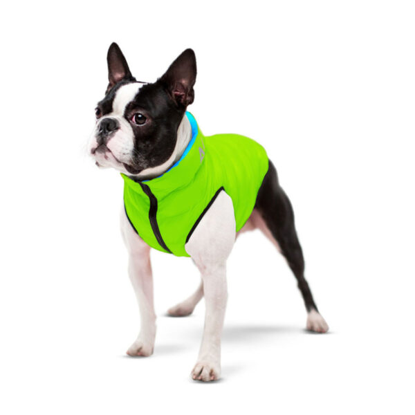 Курточка для собак AiryVest двостороння, салатово-блакитний - Image 47
