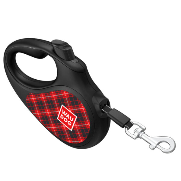 Повідець-рулетка для собак WAUDOG R-leash малюнок "Шотландка" - Image 13