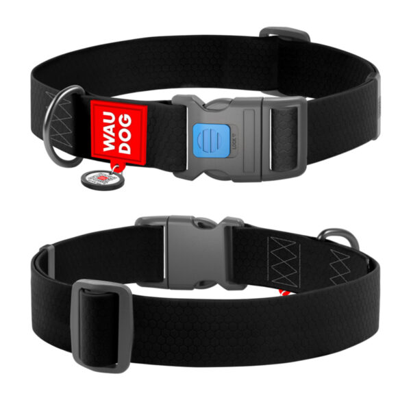 Нашийник для собак водостійкий WAUDOG Waterproof з QR паспортом - пластиковий фастекс - Image 17