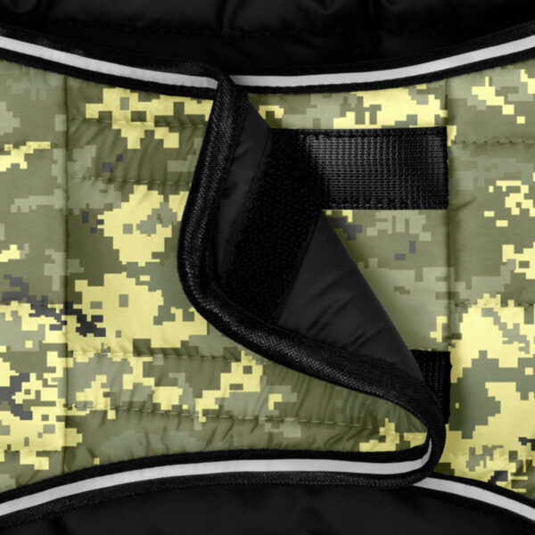 Куртка-накидка для собак WAUDOG Clothes малюнок "Мілітарі" - Image 12