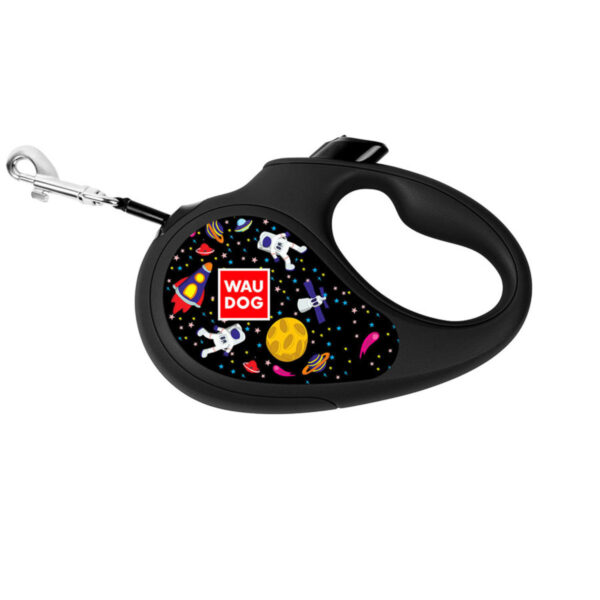 Повідець-рулетка для собак WAUDOG R-leash малюнок "NASA" - Image 5