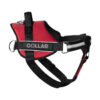 Шлея "Dog Extreme" "POLICE" №4 з ліхтариком, В:70-100см, червоний - Image 2