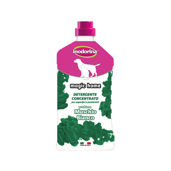 Inodorina Magic Home Muschio Bianco Концентрат для миття підлоги та очищення поверхонь з ароматом білого моху 1 л