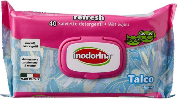 Inodorina Bio Cipria вологі біорозкладні котонові серветки 30 шт