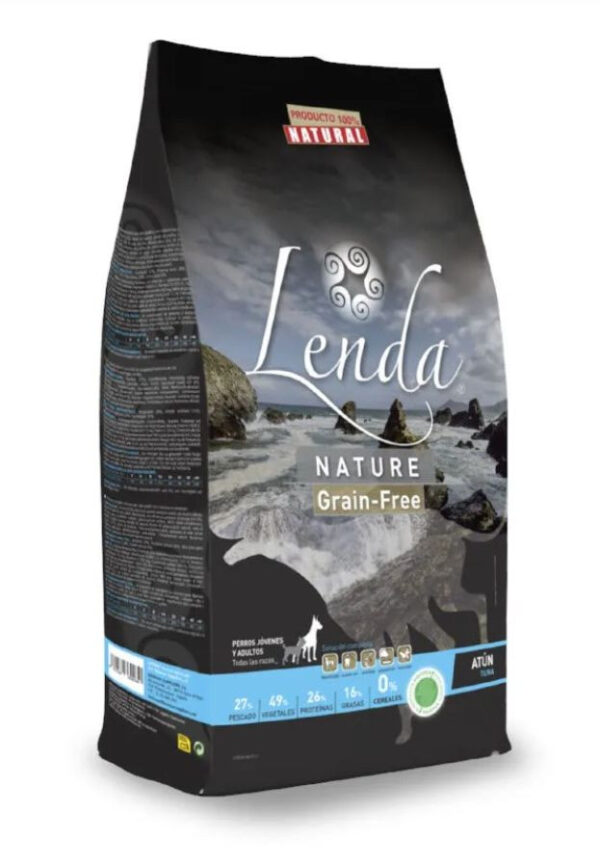 Lenda Grain-Free Tuna Беззерновий сухий корм з тунцем для собак з харчовою чутливістю - Image 2