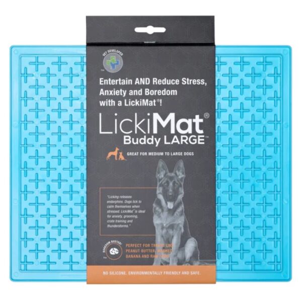 LickiMat Buddy X Large Килимок для ласощів блакитний