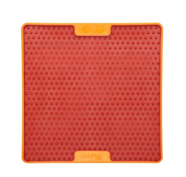 LickiMat Pro Soother orange Килимок для ласощів помаранчевий - Image 2