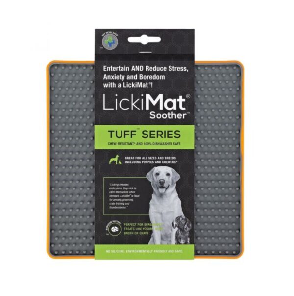 LickiMat Soother Orange Килимок для ласощів помаранчевий