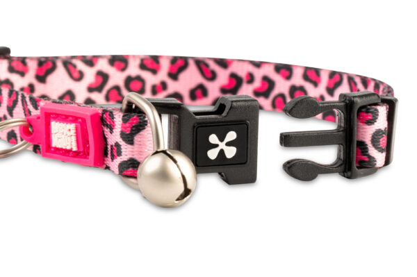 Нашийник Smart ID Cat Collar - Leopard Pink 1 size - Image 2