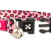 Нашийник Smart ID Cat Collar - Leopard Pink 1 size - Image 2