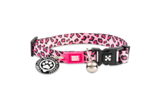 Нашийник Smart ID Cat Collar - Leopard Pink 1 size