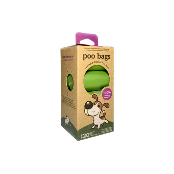 Poo Bags одноразові пакетики з ароматом лаванди - Image 2
