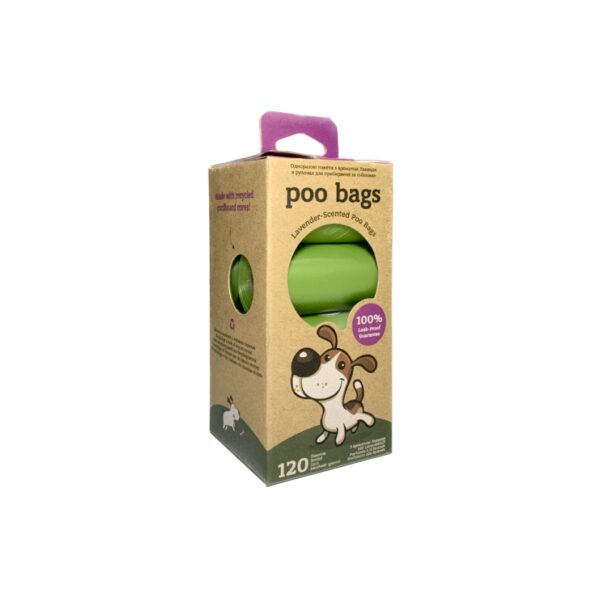 Poo Bags одноразові пакетики з ароматом лаванди
